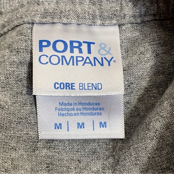 PORT & COMPANY kitty and flamingo themed short sleeve graphic tee shirt M - Picture 5 of 7